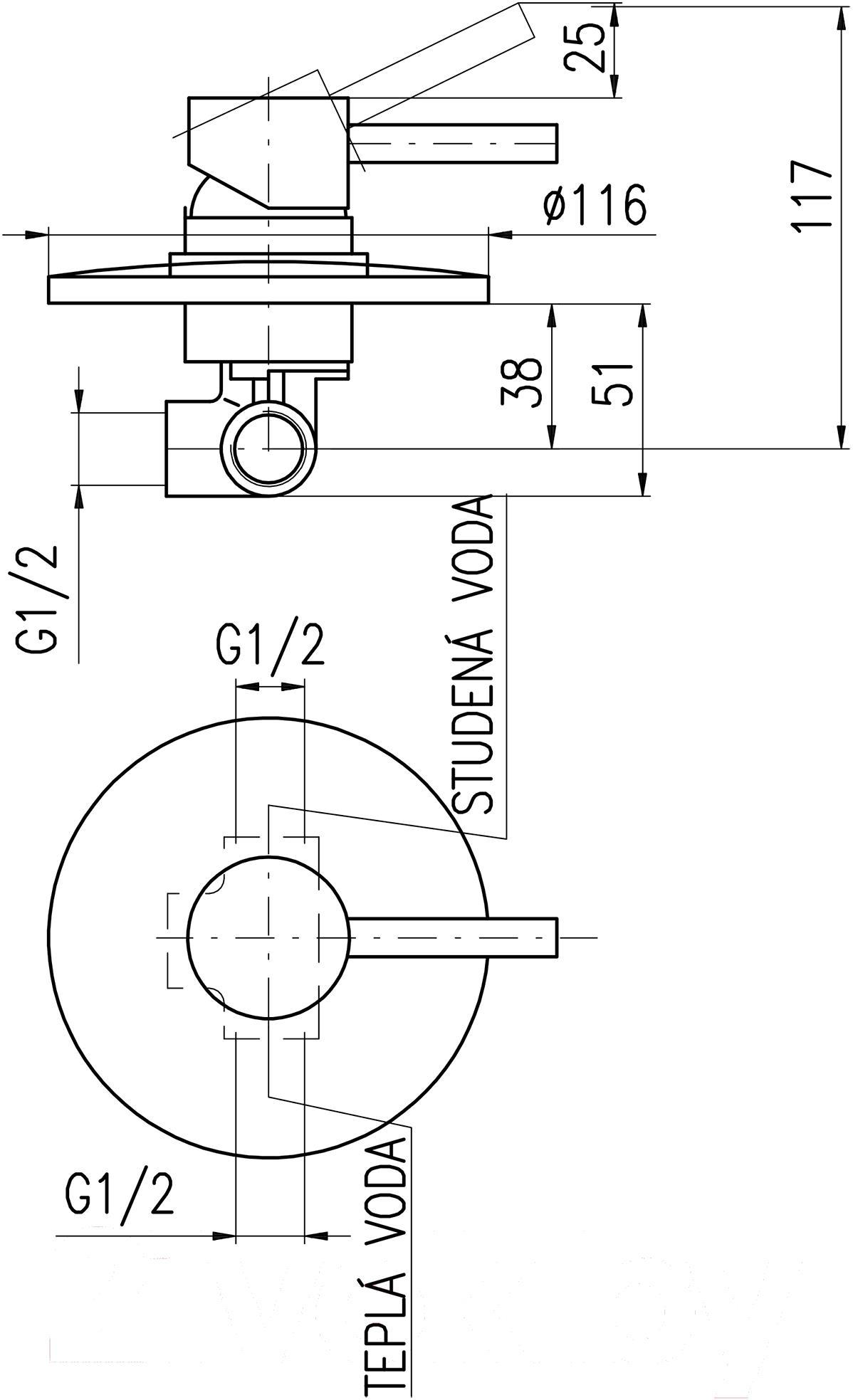 

Смеситель Slezak RAV Seina SE983, SE983