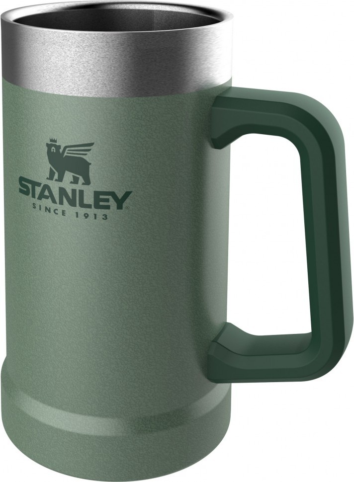 

Термокружка Stanley Adventure Vacuum Stein 0.7 л зеленый [10-02874-033], Термокружка Stanley Adventure Vacuum Stein 0.7л 10-02874-033 зеленый