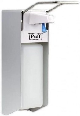 

Дозатор локтевой Puff 8191 1000 мл, Дозатор локтевой Puff 8191 алюминий 1000 мл