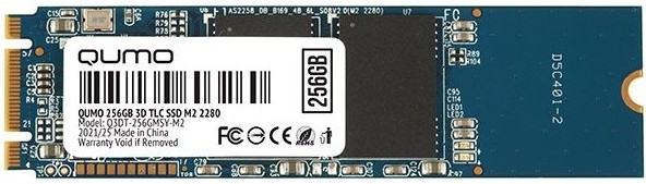 

SSD диск QUMO M.2 256GB [Q3DT-256GMSY-M2], SSD диск QUMO M.2 256GB Q3DT-256GMSY-M2