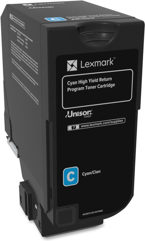 

Картридж для принтера (МФУ) Lexmark CX725 High Yield Return Program Toner Corporate Cartridge Cyan [84C5HCE], CX725 High Yield Return Program Toner Corporate Cartridge
