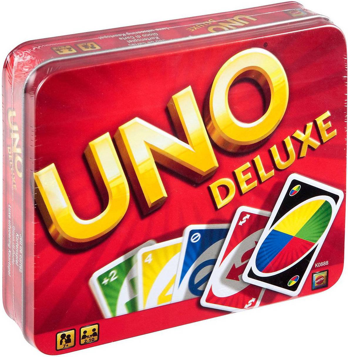 

Настольная игра Mattel Uno Делюкс [K0888], Uno Делюкс