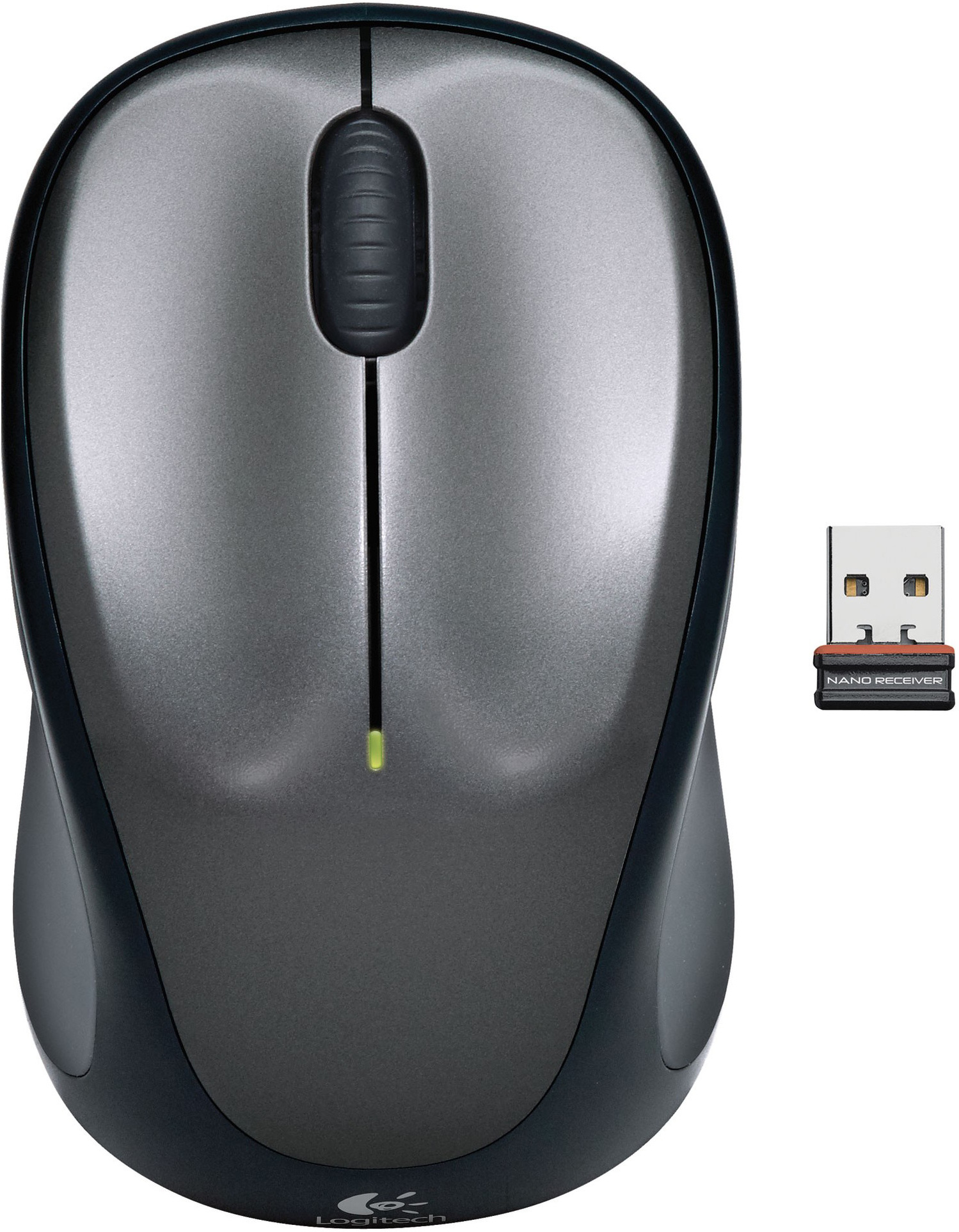 

Мышь Logitech M235 Wireless Mouse (серый) [910-002201], Мышь Logitech M235 (910-002201)