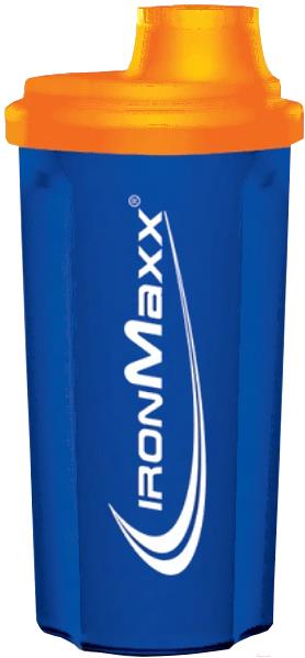 

Шейкер спортивный IronMaxx I00003010 (700мл, синий/оранжевый), I00003010 700мл