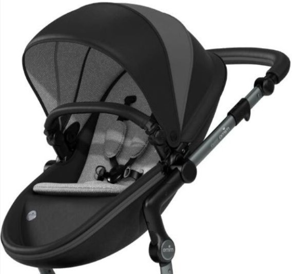 

Прогулочный блок совместно с люлькой Mima Xari seat box London black 2 в 1, Детская коляска Mima Xari seat box London black 2в1