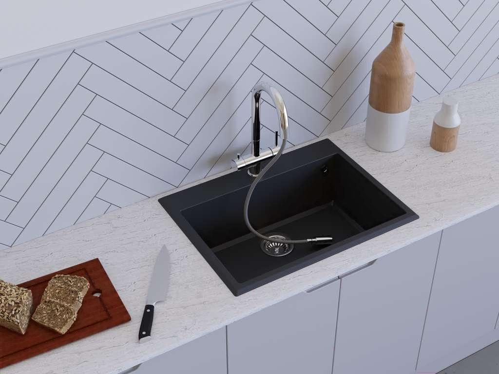 

Кухонная мойка Omoikiri Tedori 68 WH Tetogranit белый, Tedori 68 WH Tetogranit