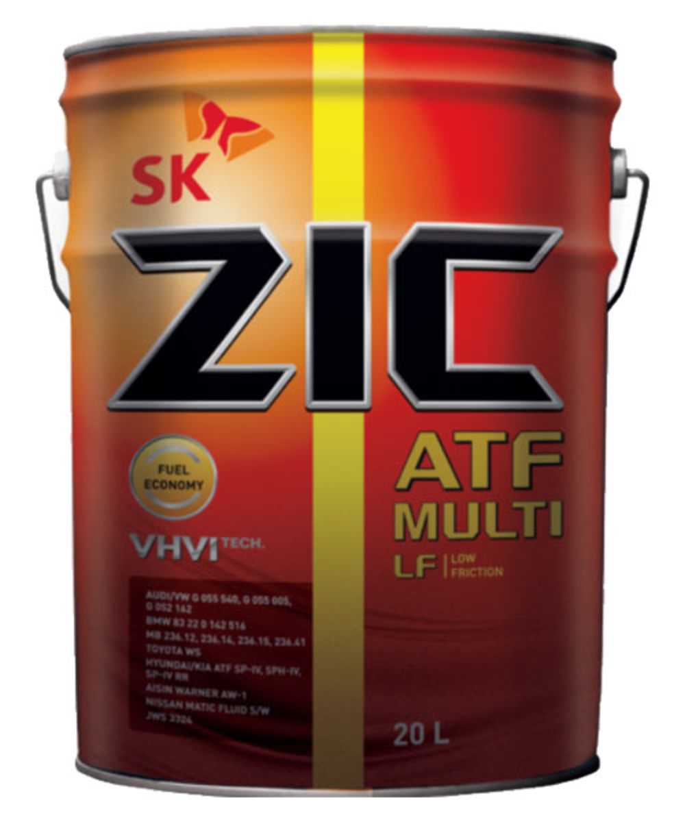 

Трансмиссионное масло ZIC ATF Multi LF 20л (192665)