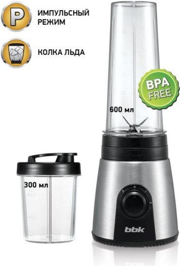 

Блендер BBK KBS0253 нержавеющая сталь/черный