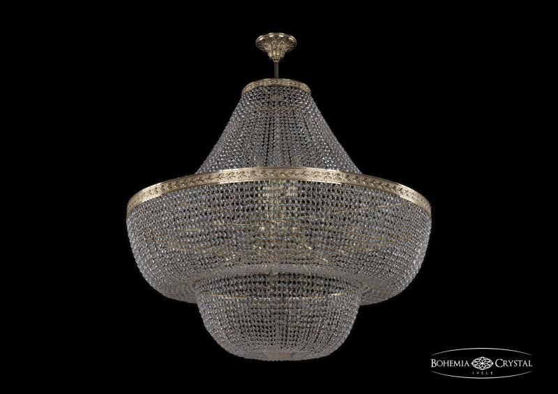 

Люстра на штанге Bohemia Ivele Crystal 19091/H1/100IV G