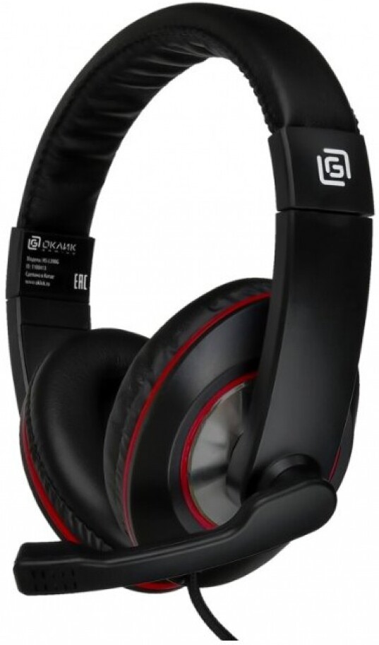

Наушники Oklick HS-L390G DRAGON черный [JD-728S], Наушники Oklick HS-L390G DRAGON JD-728S черный