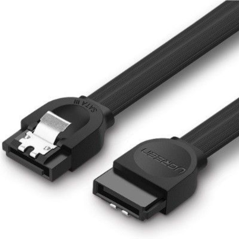 

Кабель UGREEN US217-30796 SATA 3.0; Скорость: 6 Гбит/с; 26AWG; 0,5м, Black