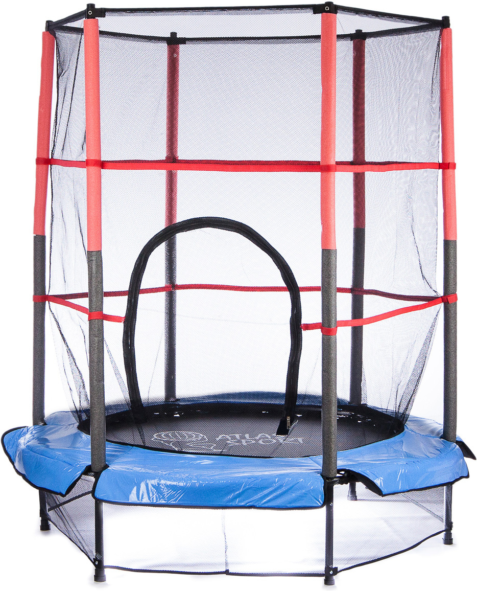 

140 см (4.5ft) на эластичных ремнях Blue, Батут Atlas Sport 140 см (4.5ft) на эластичных ремнях Blue