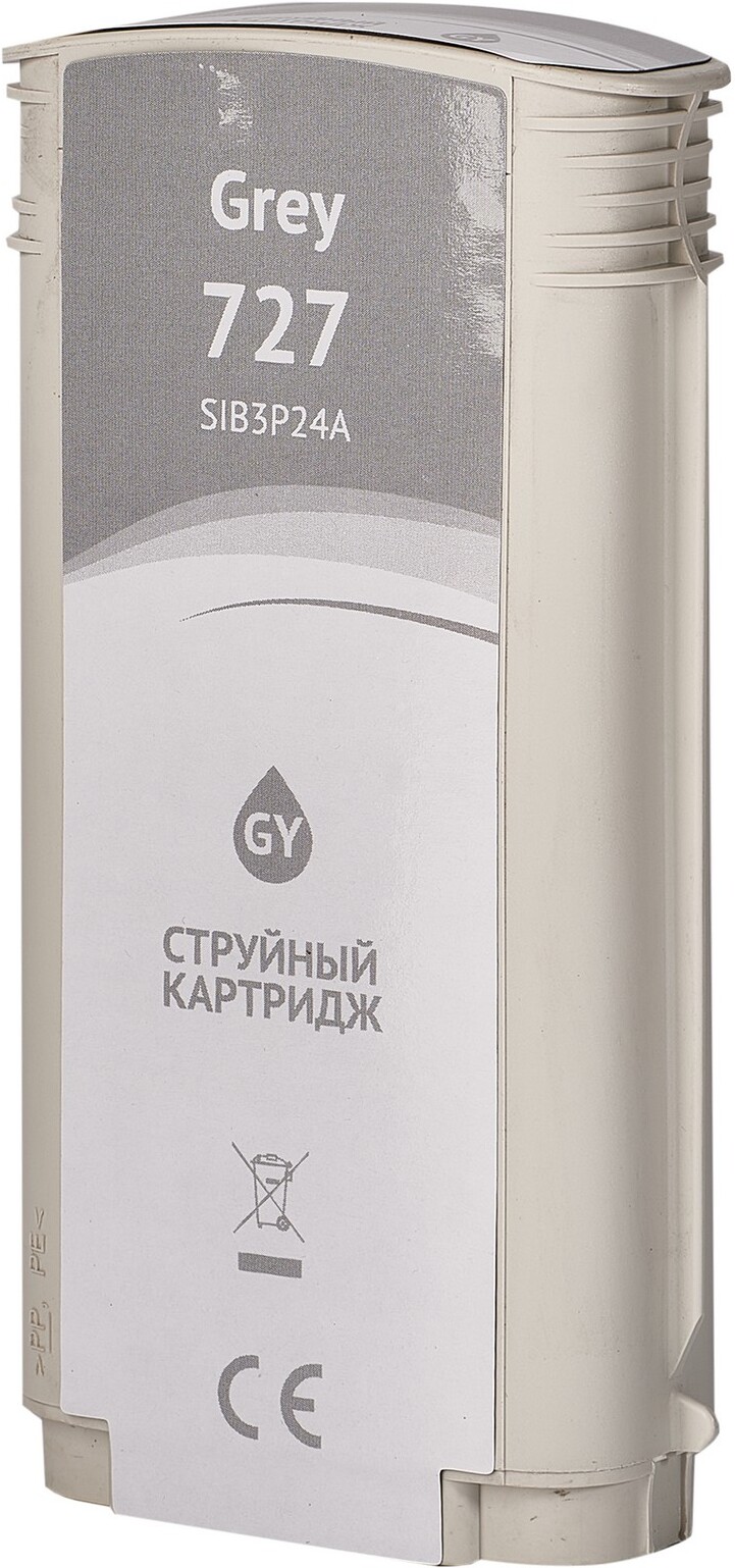 

Картридж струйный Sakura Printing B3P24A аналог №727 Gray (SIB3P24A)