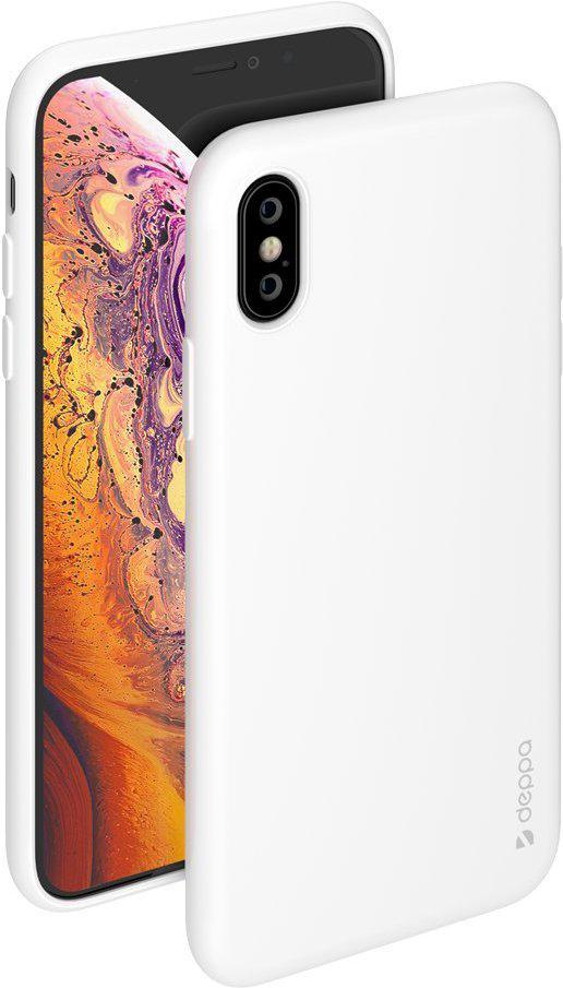 

Чехол для телефона Deppa Gel Color Case Apple iPhone X/XS белый [85360], Gel Color Case Apple iPhone X/XS