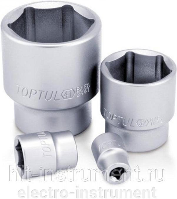 

Головка слесарная Toptul 3/4 32мм 6гр. [BAEA2432], 3/4" 32мм 6гр.