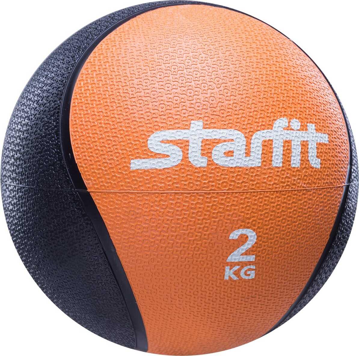 

Медицинбол Starfit Pro GB-702 2кг оранжевый, Pro GB-702 2кг