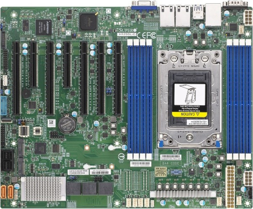 

Материнская плата Supermicro MBD-H12SSL-C-O, Серверная материнская плата SuperMicro MBD-H12SSL-C-O (SuperMicro MBD-H12SSL-C-O)