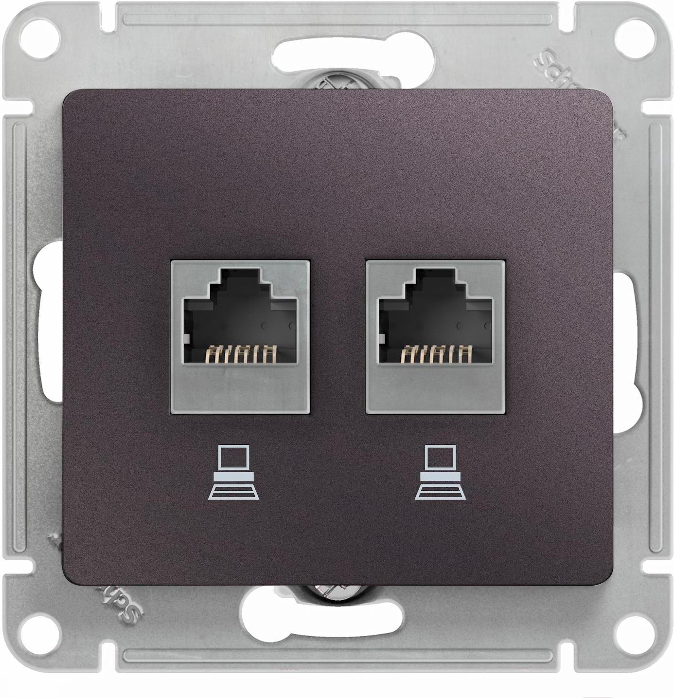 

Розетка Schneider Electric Glossa GSL001485KK, Glossa GSL001485KK