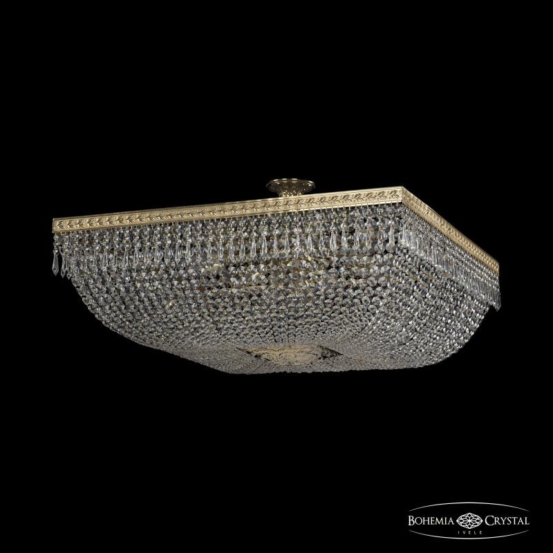 

Люстра на штанге Bohemia Ivele Crystal 19012/100IV G