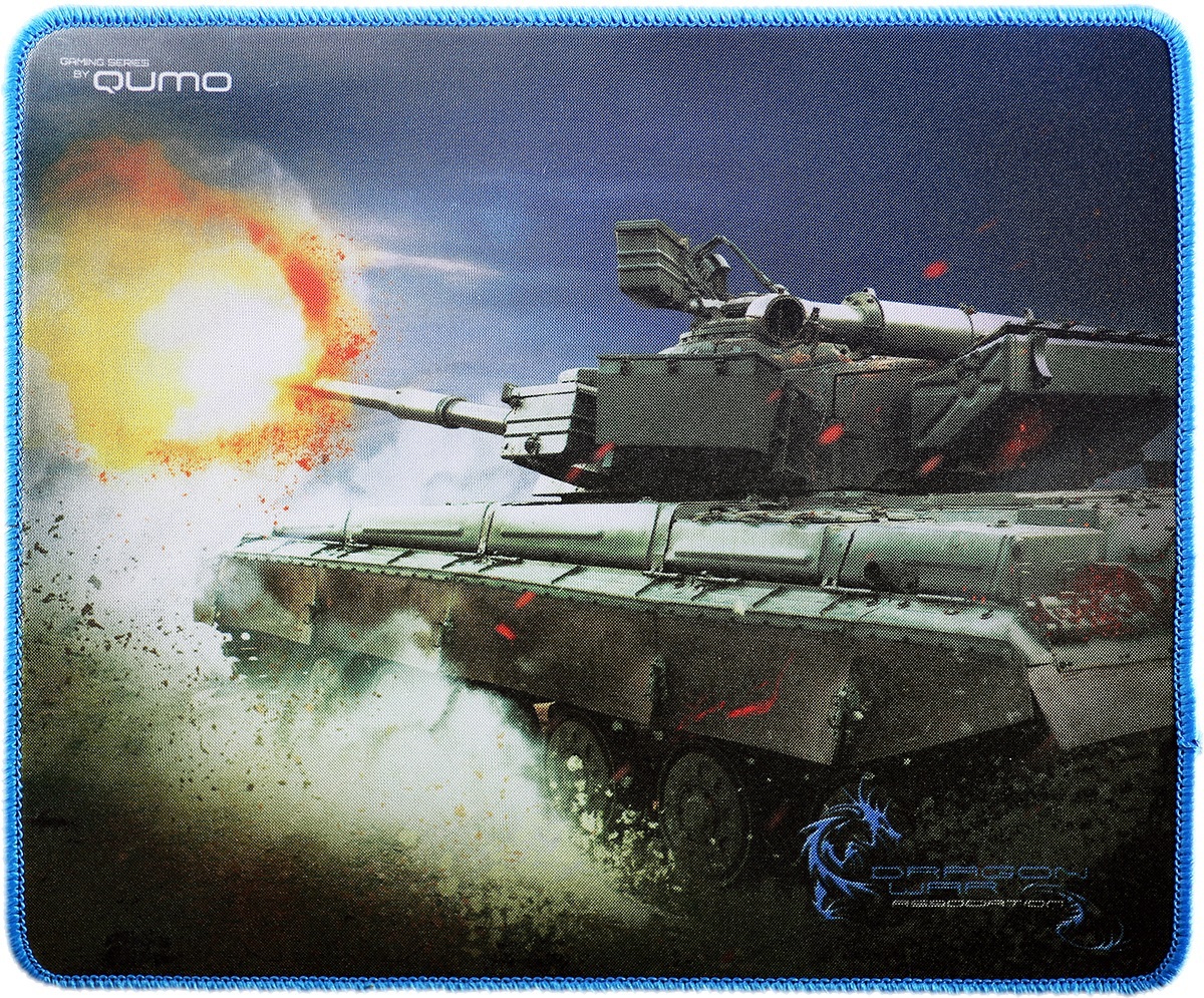 

Коврик для мыши QUMO Tank 280*230*3 мм [20974], Коврик для мыши QUMO Tank 280*230*3 мм 20974