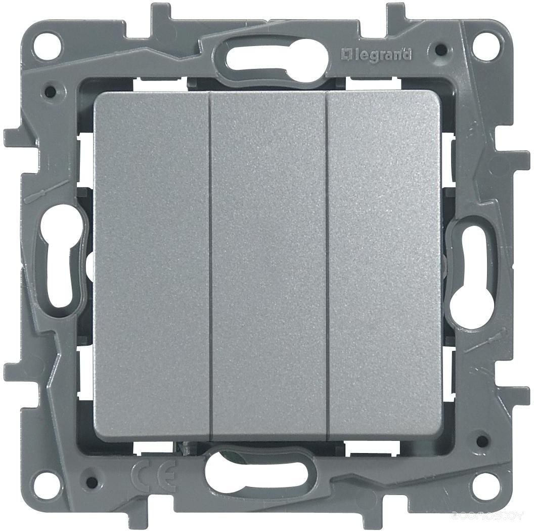 

Выключатель Legrand Etika 672413 алюминий