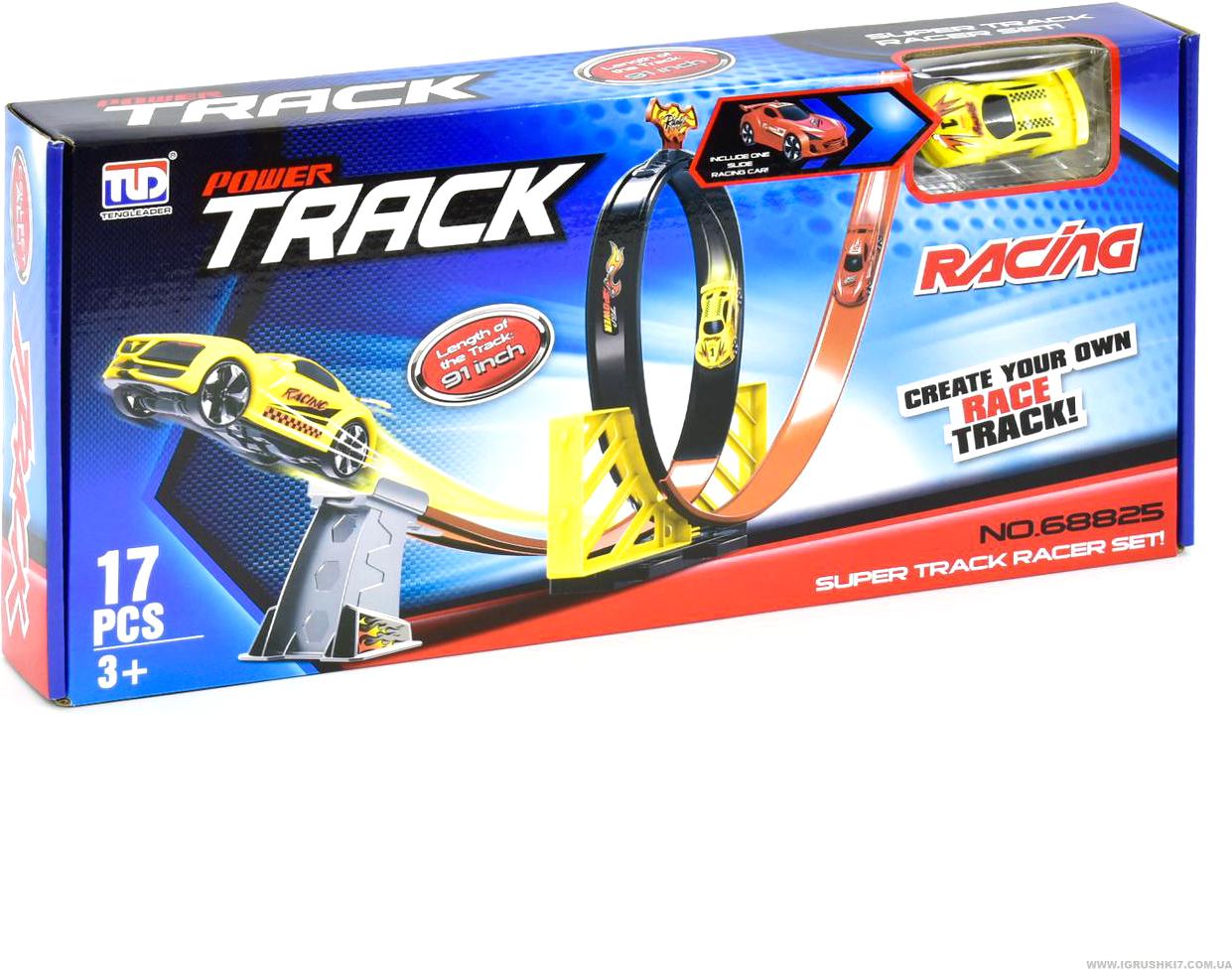 

Автотрек игрушечный Qunxing Toys Крутой вираж [68825], Крутой вираж