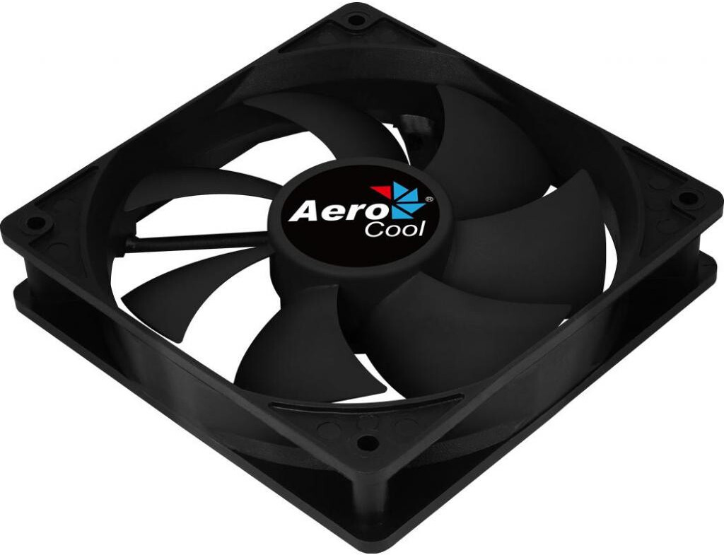 

Система охлаждения AeroCool Force 12 PWM Black [4718009158016], Вентилятор для корпуса AeroCool Force 12 PWM (черный)