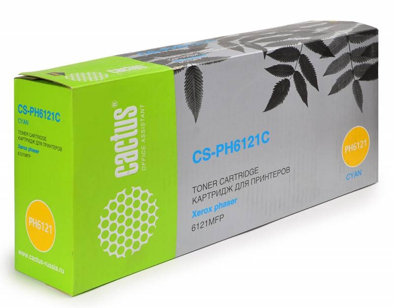 

Картридж для принтера и МФУ CACTUS CS-PH6121C, CS-PH6121C