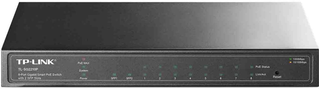 

Коммутатор TP-Link TL-SG2210P