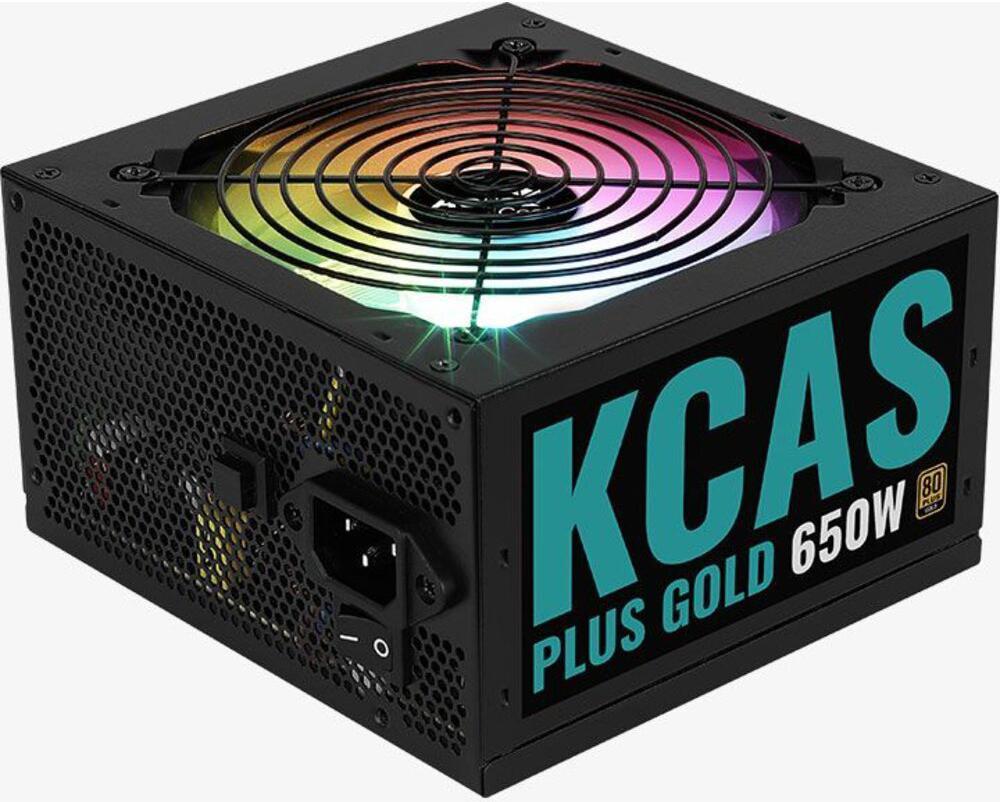 

Блок питания AeroCool KCAS PLUS GOLD 650W, KCAS PLUS GOLD 650W