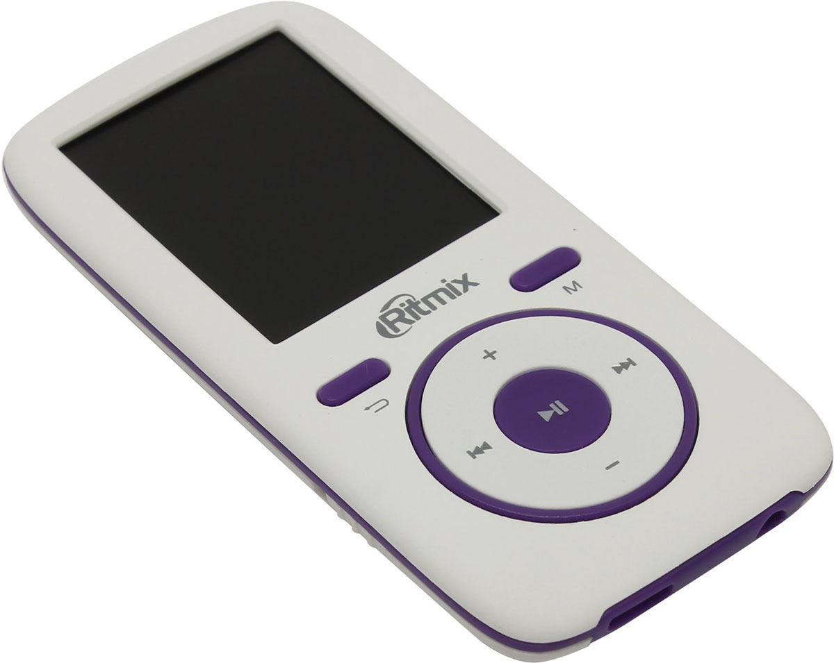 

MP3 плеер Ritmix RF-4450 4GB (белый), RF-4450 4GB