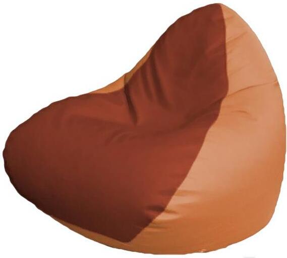 

Кресло-мешок Flagman Relax P2.3-79 красный/оранжевый, Бескаркасное кресло Flagman Relax P2.3-79 красный/оранжевый
