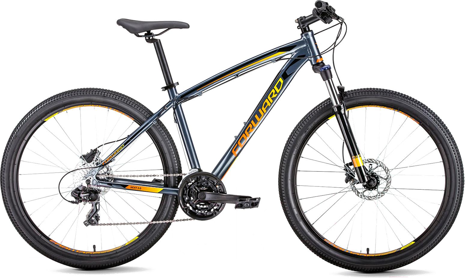 

Велосипед Forward Next 27.5'' 3.0 disc рама 15 дюймов 2019 серый/оранжевый [RBKW9M67R005], Next 27.5 3.0 disc 2019 15 дюймов