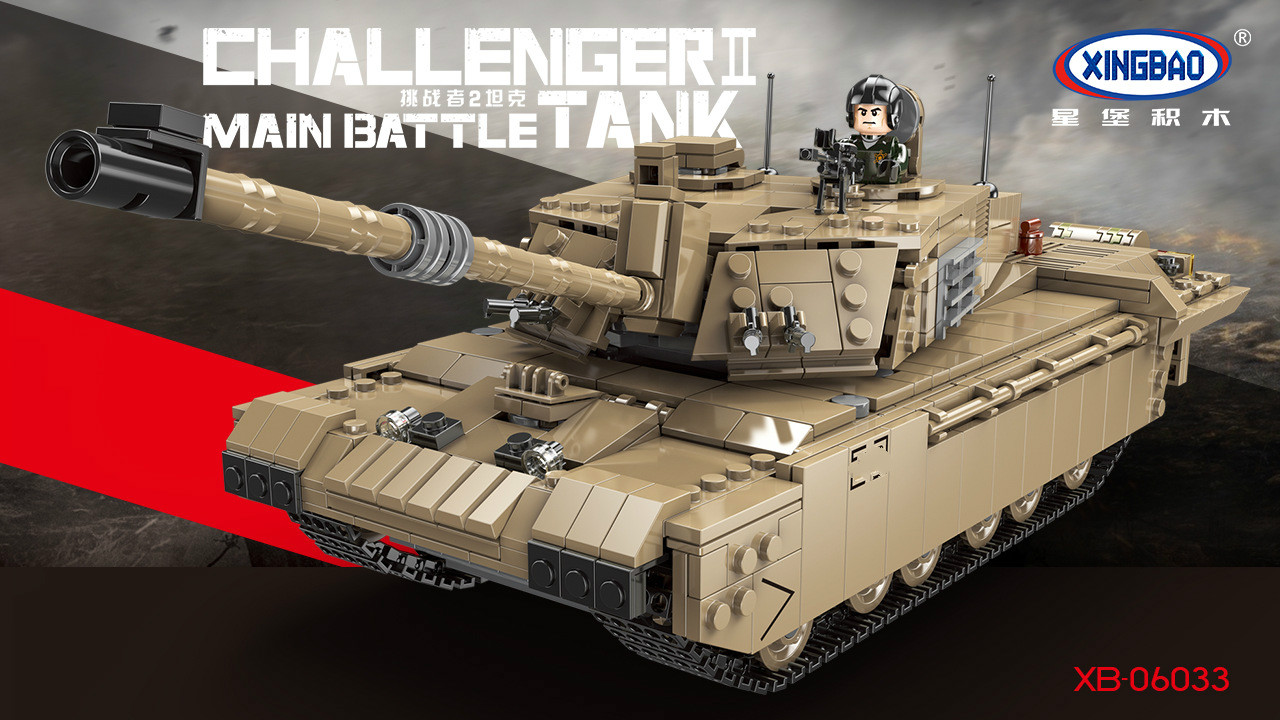 

Конструктор XingBao Танк Challenger 2 [XB-06033]