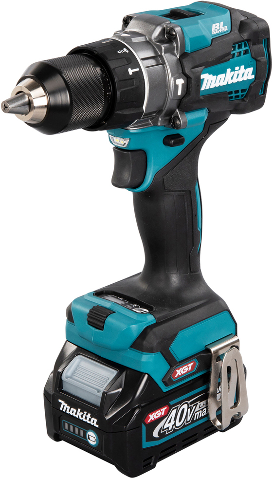 

Ударная дрель-шуруповерт Makita HP001GD201 (с 2-мя АКБ, кейс)