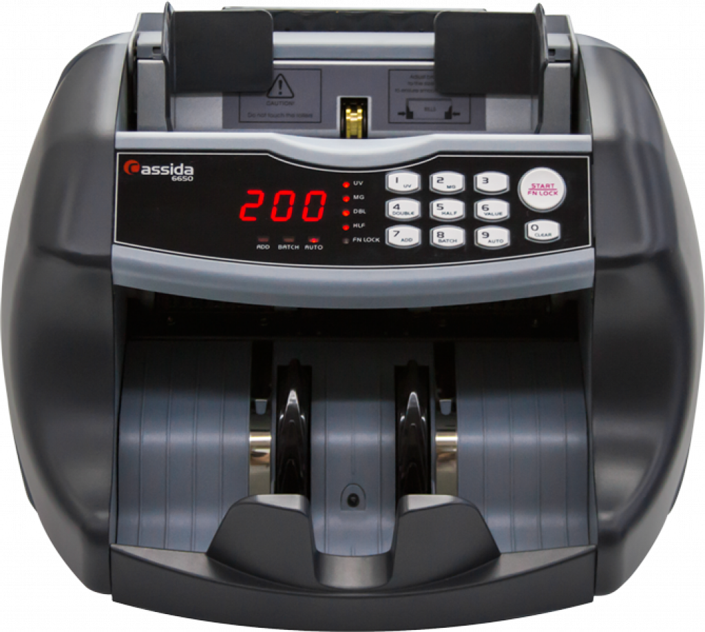 

Счетчик банкнот Cassida 6650 UV