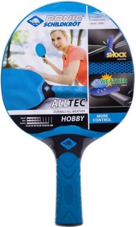 

Ракетка для настольного тенниса Donic Schildkröt Alltec Hobby синий/черный