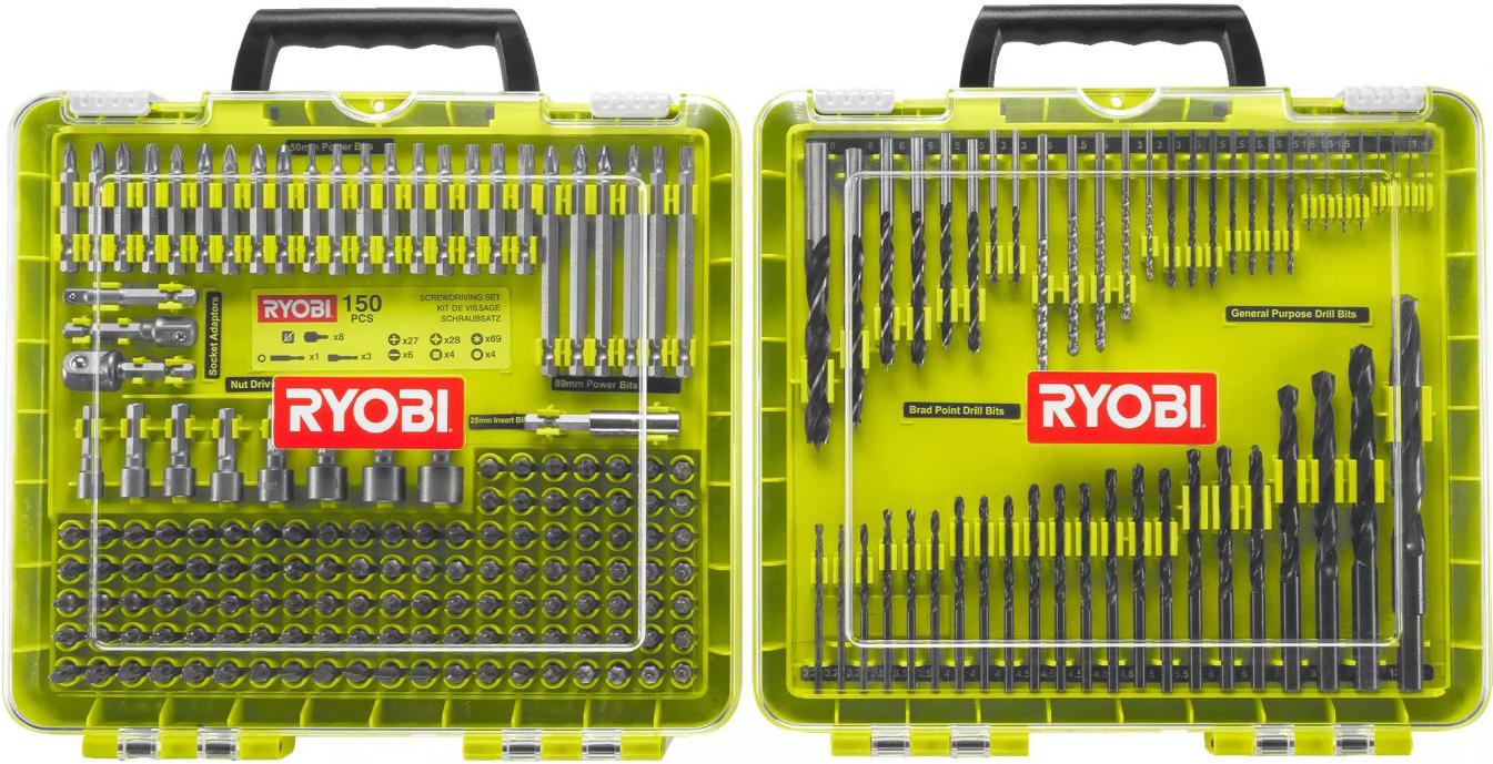 

Набор оснастки RYOBI RAKDD200 (200 предметов) [5132004668], RAKDD200 (200 предметов)
