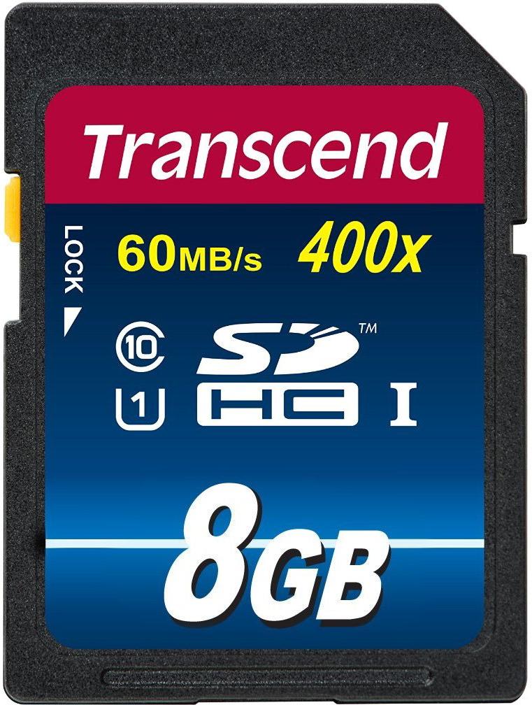 

Карта памяти Transcend SDHC Class 10 UHS-I Premium 8Gb (TS8GSDU1), SDHC Class 10 UHS-I Premium 8Gb (TS8GSDU1)
