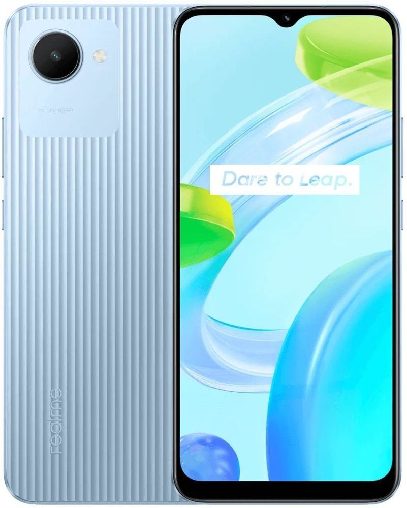 

Смартфон Realme C30 4/64GB Lake Blue (RMX3581)
