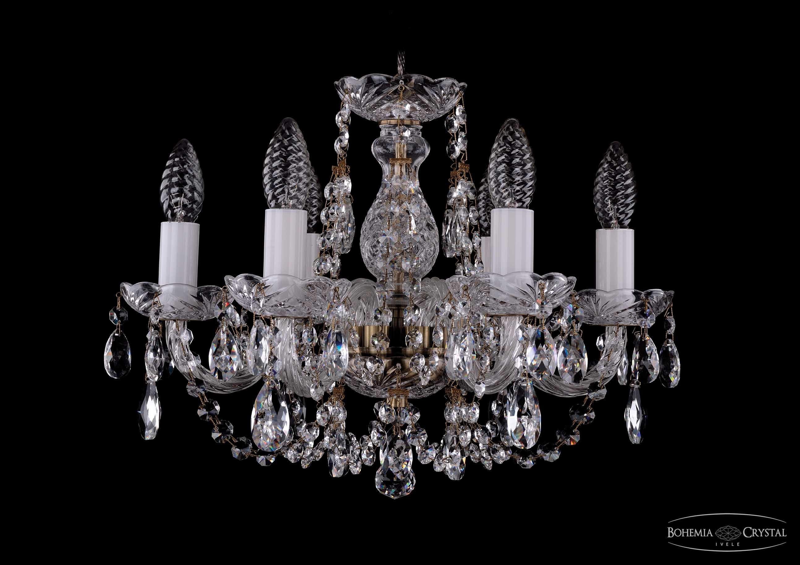 

Подвесная люстра Bohemia Ivele Crystal 1406/6/141/Pa