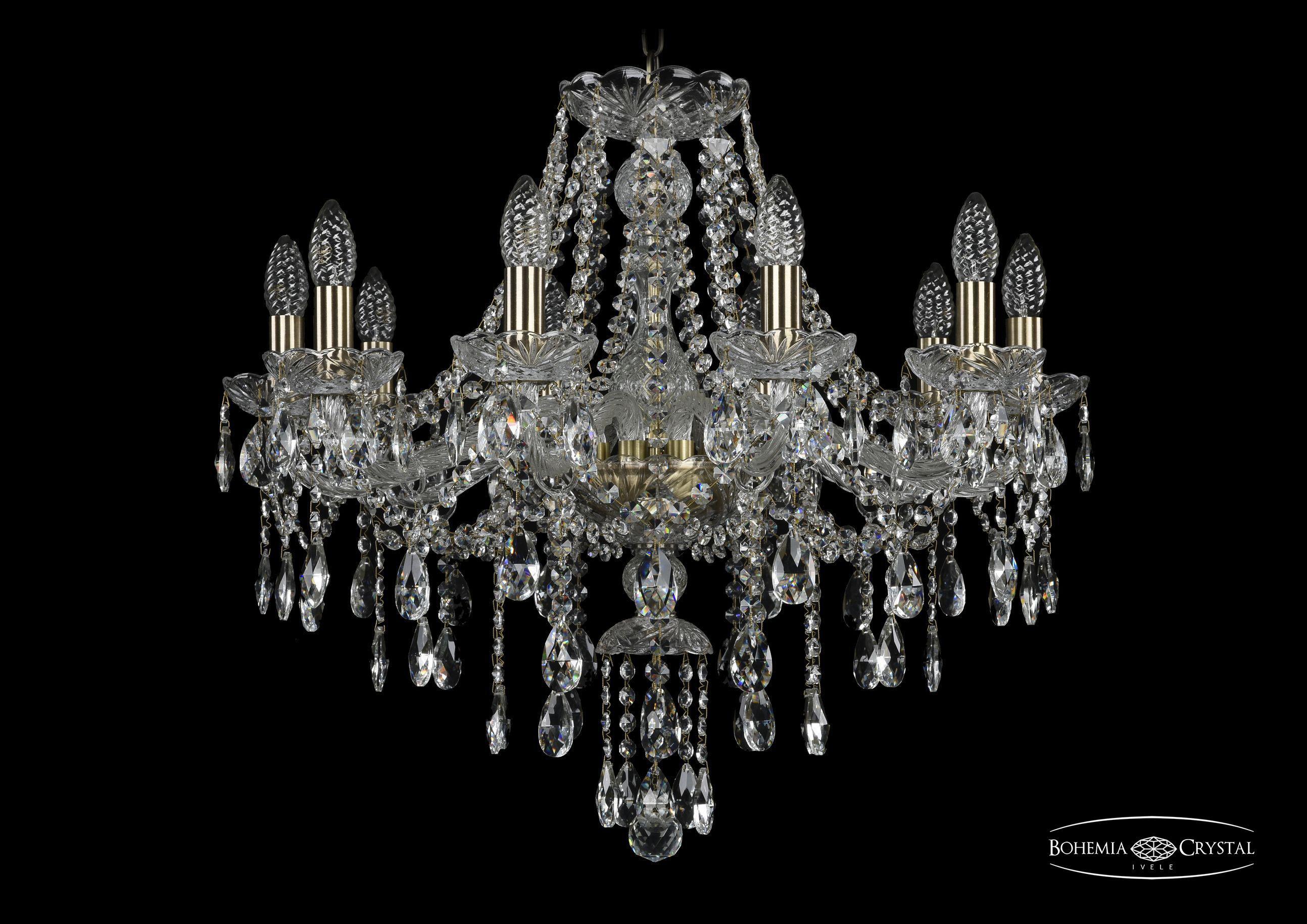 

Подвесная люстра Bohemia Ivele Crystal 1415/10/220/Pa
