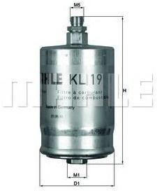 

Фильтр топливный Knecht/Mahle KL19, KL19