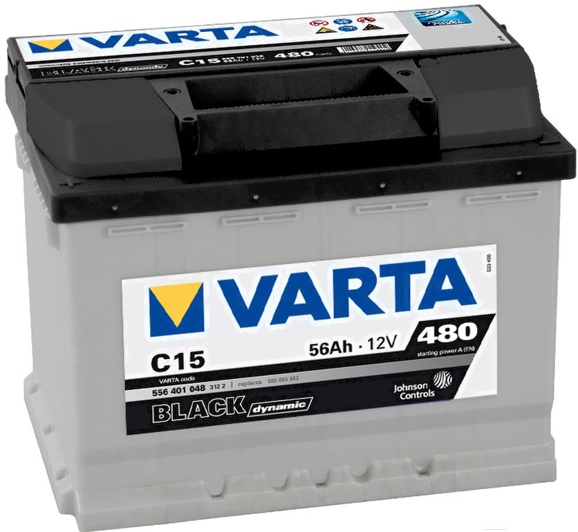 

Аккумулятор Varta Black Dynamic C15 556 401 048 (56 А/ч), Black Dynamic C15 556 401 048 (56 А/ч)