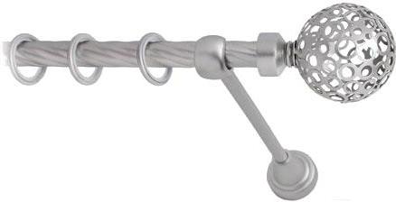 

Карниз Lm Decor Ажур 095 1р витой 2м сатин, Ажур 095 1р витой 16мм 2.0м