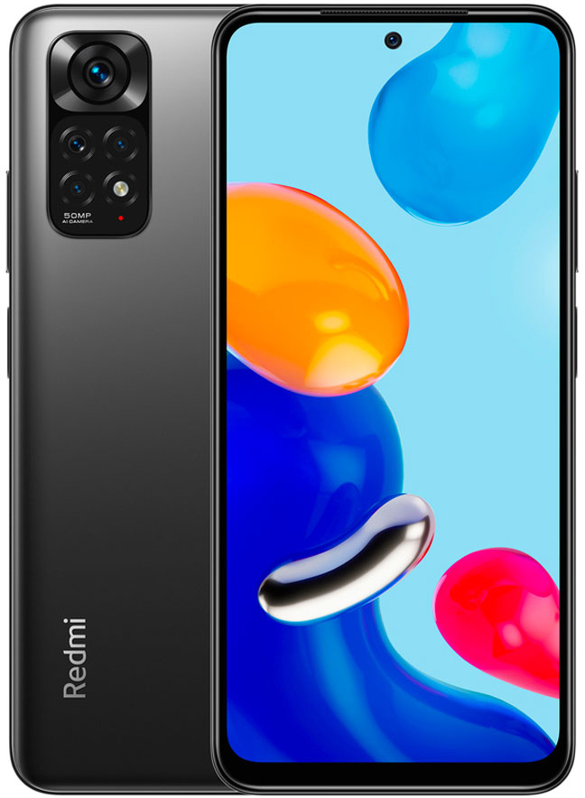 

Мобильный телефон Xiaomi Redmi Note 11 6GB/128GB 2201117TG Graphite Gray