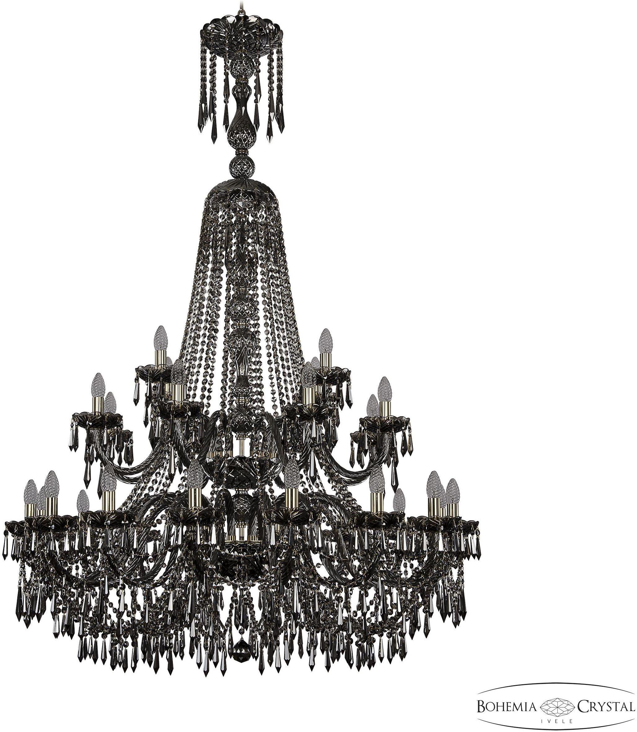 

Подвесная люстра Bohemia Ivele Crystal 1403/16+8+4/400/XL-160/2d G M781