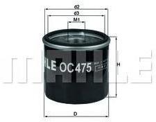 

Фильтр масляной Knecht/Mahle OC475, OC475