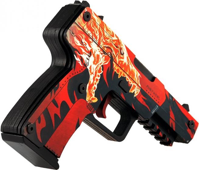 

Игрушка VozWooden Пистолет Active Five-seveN Вой [2002-0101], Пистолет Active Five-seveN Вой