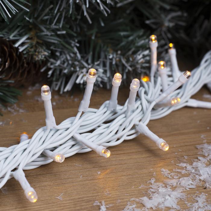 

Новогодняя гирлянда Luazon Нить 100 LED 10м желтый [3584139], Нить 100 LED 10м